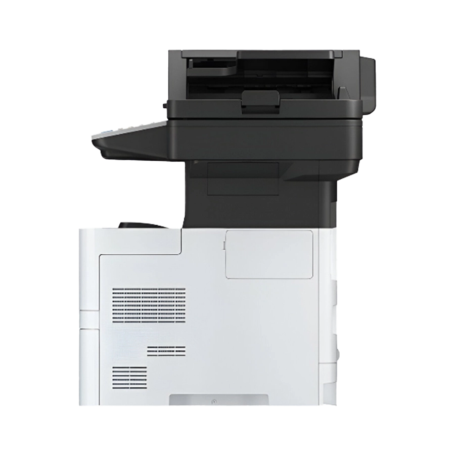 close-up shot of the front-facing USB port on the Kyocera ECOSYS MA4500ifx. This convenient feature helps make it a quality all in one office printer and the best printer for small business.
